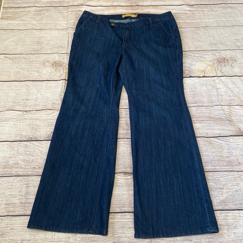 Seven7 LUXE WIDE LEG DEMIN Trouser pant jeans size 18